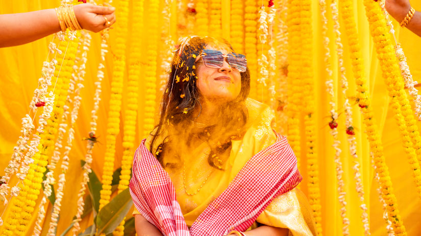 Best Cinematic Bengali Wedding Haldi Gaye Holud Video - Rikhia